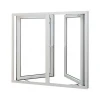 Aluminum frame double glazed tempered glass windows