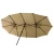 Import Aluminum Outdoor 15 foot Double Sided Extend Market Umbrella, Beige from China