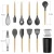 Import Amazon Best Sellers Cooking Tools Silicone Kitchen Utensil Set from China