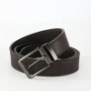 Amazon Hot Selling Classic Alloy Pin Buckle Custom Logo Genuine Leather  Leather Belt For Men