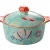 Import Amazon hotsale Handmade Porcelain soup & stock pots with Handles lids / Turkish Ceramic soup pot set from China