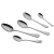 Import amazon reusable high quality fork spoon knife cutlery set stainless steel spoon set cutlery set from China