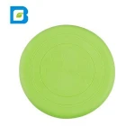 Amazon sale soft folding safety outdoor dog play toy silicone flying disc