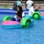 Import Amusement Park Adult Aqua Pool Toy Wheel Kids Hand Rowing Water Plastic Paddle Boat without battery from China