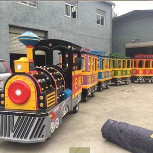 Amusement park entertainment track train for children