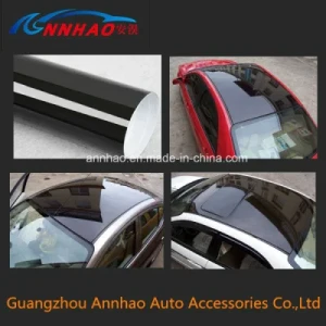 Annhao 1.35*15m Self Adhesive Wrapping Panoramic Car Sunroof Film Auto Roof PVC Sticker Vinyl