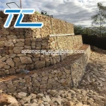 Anping Factory Directly Supply 2*1*1 Gabion Box Wire Fencing With Mesh Opening Size 60x80mm 2.7mm wire mesh gabion