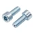 Import ANSI B18.3.1M M1.6 to M48 blue hot dipped galvanized hex socket head screws from China