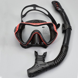 Anti-fog Easy Breath Panoramic Snorkel Mask 180 Degree Full Face action scuba waterproof Swimming Diving Mask