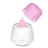 Anti-scalding One-Button Control High-Temperature Steamer Menstrual Cup Sterilizer, Period Cup Cleaner