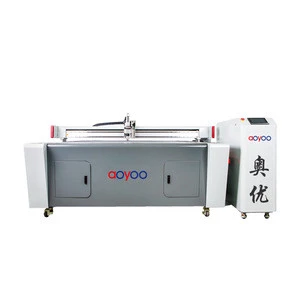 aoyoo leather non woven fabric knife making machine