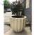 Import Artificial sand stone urn planters with pedestal from China