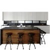 Australia standard high gloss lacquer modern kitchen cabinet