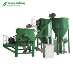 Auto Weighing and De-dust Dry Polymerric Mortar EPS Cornice Coating Mixer