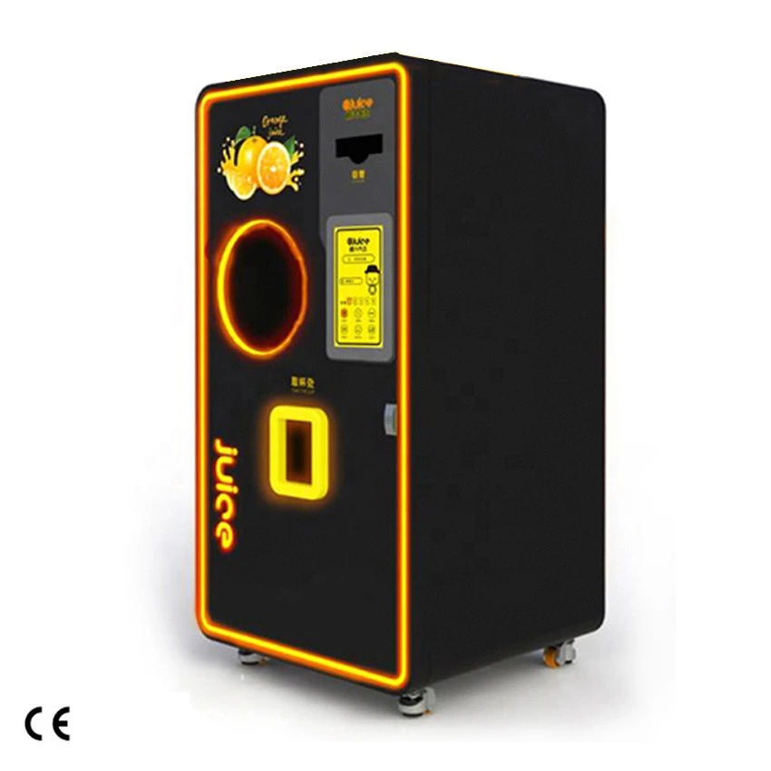 automatic 220v 50HZ orange juice vending machine with factory price
