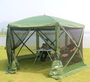 Automatic Gazebo Tent 6-8 person camping tent family outdoor shelter