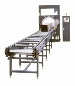 automatic horizontal stretch wrapping machine/orbital packing wrapper