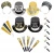 Import Awesome New Year&#x27;s Eve Kit Party Set Paper Goild/Silver/Laser Foil Hat/Horn/Tiaras/Streamer/Blowout from China