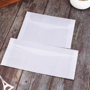 B6 And DL Semi-opaque Transparent Tracing Paper Envelope For Invitation Vip Card