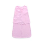 Baby 66cm 100% Cotton Baby Sleeping Bag Infant Sleep Sacks Newborn Swaddle Wrap Baby Anti Tip Quilt 0-6 Months
