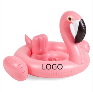 Baby Pink Flamingo Swan Swim Ring