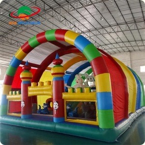 Baby Playground Inflatable Bouncer with Roof for Sale