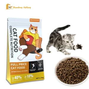 Bag Hf-Pet Customized Packaging 1.5kg 2kg 3-20kg Pet Food Storage Containers