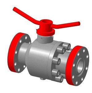 Ball valve flanged with axle BV 65h21f HL (K1, K2) Stainless Steel Body Power Pcs Handle Material Normal Temperature