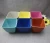 Import bamboo fiber plastic flower pot trays from China