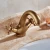 Import Basin Sink Taps Bathroom Copper Faucet Style Double handle basin faucet AF1036 from China