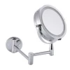 Bath Mirror Led Cosmetic 1X/3X Magnification Wall Mounted Adjustable Makeup Mirror Dual Arm Extend 2-Face Bathroom Lamp Mirror