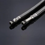 Bathroom Faucet Accessories Stainless Steel Braided Faucet Metal Flexible Water Hose Pipes