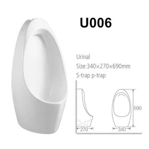 Buy Bathroom Wall Hung Ceramic Urinal Male Urinal Toilet Urinal from ...