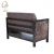 Import Beauty salon furniture 3-seats waiting chair waiting room sofa chair for hair salon with backrest from China