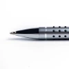 Best luxury metallic aluminum promotion click metal ballpoint pen with custom logo printed