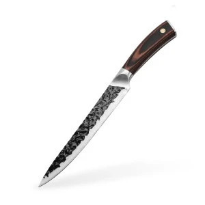 best Pakka wood handle 8 inch carving/utility knife 5Cr15 carbon steel japanese for vegetables