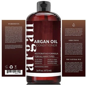 Best Private Label Organic Hair Argan Oil Conditioner For Hair Care