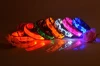Best-selling Camouflage Style USB Rechargeable Durable LED Glow Nylon Pet Dog Collars Safety Night Walking Lights