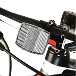 Bicycle Handlebar Reflector White 22.2mm Seat Post Reflector Red 25.4mm Front And Rear Bicycle Spoke Reflector