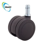 BIFMA Standard Globe Rubber Wheels Parts Office Chair Use