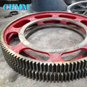Big Casting Segment Ring Gear Wheel Used For Grinding Mill Rotary Kiln