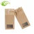 Import Biodegradable Kraft Paper Packaging Rope Flat Brown Tea Display Gift Box With Pvc Window from China