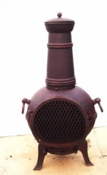 BISINI luxury cast iron chimenea iron chimenea fire stove(BG11-M055)