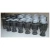 Import Black Memorial Vase, accessories for tombstones granite vase for cemetery from China