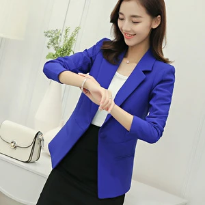 blazers ladies women 2018 blue color ladies blazers office bank uniform