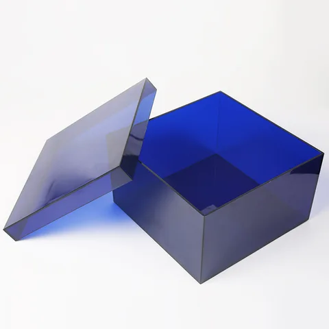 Tiara Boxes Buy Blue Plastic Clear Jewellery Half Transparent Package Crown Jewelry ...