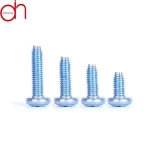 Blue zinc coating galvanised trilobe pan head electric stainless steel power screw drivers