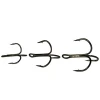 Boxed high carbon steel three anchor barb fish hook