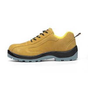 Breathable all leather protective shoes