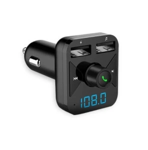 BT16 Bluetooth Car Kit MP3 Player 5V 3.4A Dual USB Bluetooth Car Kit FM Transmitter with LED Display